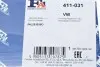 Прокладка коллектора выпускного VW Caddy III 2.0 TDI 12-15 FA1 Fischer Automotive One (FA1) 411-031 (фото 2)