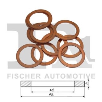 Кольцо уплотнительное Fischer Automotive One (FA1) 656590100 (фото 1)