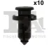 Кліпса кріплення обшивки (к-кт 10шт) Nissan Pathfinder/Qashqai/X-Trail 05- Fischer Automotive One (FA1) 72-30003.10 (фото 1)