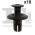 Кліпса кріплення молдинга (к-кт 10шт) Hyundai Santa Fe 01-/Kia Sorento 02- Fischer Automotive One (FA1) 73-30003.10 (фото 1)