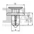 Кліпса кріплення (к-кт 5шт) Toyota/Citroen/Renault/Tesla/Nissan Fischer Automotive One (FA1) 75-30006.5 (фото 2)