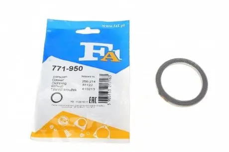Прокладка труби вихлопної Mazda 323/626/5/6/CX-3 94- (50.5x65x5.2) (кільце) FA1 Fischer Automotive One (FA1) 771-950
