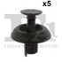 Кліпса кріплення молдингів скла лобового (к-кт 5шт) Toyota Camry/Land Cruiser/Prius 07- Fischer Automotive One (FA1) 77-20001.5 (фото 1)
