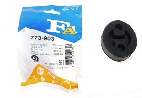 Резинка глушителя Citroen/Chevrolet/Daewoo/Fiat/Hyundai/Kia/Mazda/Mitsubishi/Suzuki/Toyota/Volvo FA1 Fischer Automotive One (FA1) 773-903