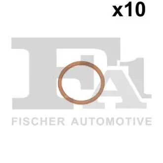Podkіadka miedziana 17x21x1.5 woreczek 10 sztuk Fischer Automotive One (FA1) 787520010