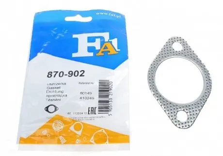 Прокладка выхлопной трубы Audi A1/A3/VW Touran/Passat/Skoda Octavia 1.2-1.6 03- FA1 Fischer Automotive One (FA1) 870-902