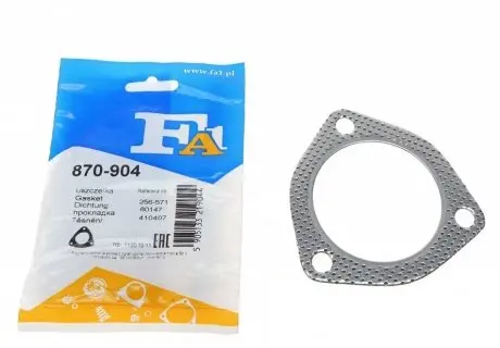 Уплотняющая прокладка глушителя Chevrolet Captiva/Daewoo Lanos/Nubira 97- FA1 Fischer Automotive One (FA1) 870-904