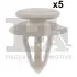 Кліпса кріплення обшивки (к-кт 5шт) Opel Combo 01-06 Fischer Automotive One (FA1) 87-40001.5 (фото 1)