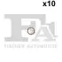Podkіadka miedziana 12x15.5x1. 12x15.5x1.5, woreczek 10 sztuk Fischer Automotive One (FA1) 875760010 (фото 1)