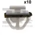 Кліпса кріплення накладки порога (к-кт 10шт) Hyundai Santa Fe/Tucson/Kia Sportage 01-15 Fischer Automotive One (FA1) 89-40003.10 (фото 1)