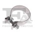 Хомут глушника BMW 3 (E90)/5 (E60/F10)/X5 (E70/F15/F85) 07-18 M57/N57 (d=75.9mm) FA1 Fischer Automotive One (FA1) 942-875 (фото 1)