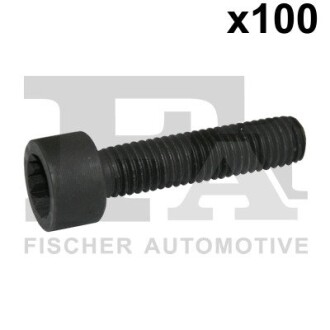 Болт з головкою системи TORX з чорного металу Fischer Automotive One (FA1) 982-T08-236.100