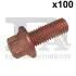 Болт з головкою системи TORX з чорного металу Fischer Automotive One (FA1) 982-T08-721.100 (фото 1)
