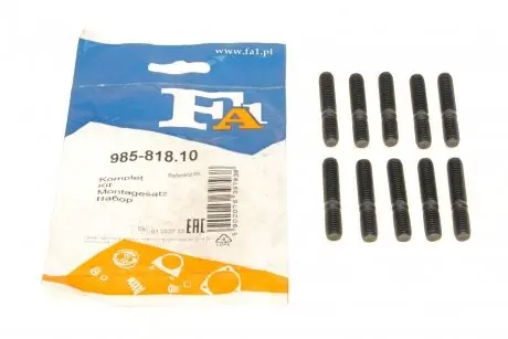 Шпилька коллектора выпускного Opel Astra/Vectra/Omega 1.6-2.0 91-05 (M8x1.25x16/28) (к-кт 10шт)) FA1 Fischer Automotive One (FA1) 985-818.10