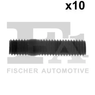 Шпілька 10 шт. M8x1,25x10/M8x1,25x25 мм (Fischer) Fischer Automotive One (FA1) 98583210