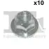 NAKRиTKA UKЭ. WYD. NAKRиTKA M8X1.25 SW11 10 SZT. Z KOЭNIERZEM Fischer Automotive One (FA1) 988080910 (фото 1)