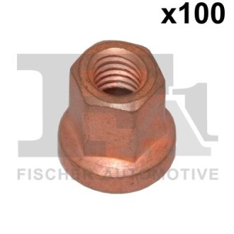 Гайка до М12 включно (з чорного металу) Fischer Automotive One (FA1) 988-0816.100