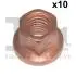 NAKRиTKA UKЭ. WYD. NAKRETKA M8X1.25FL SW11 (10 SZT.) Fischer Automotive One (FA1) 988082710 (фото 1)