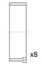 Вкладыши шатунные Citroen Berlingo 1.1i/1.4i (STD) = 6137500000 Fischer Automotive One (FA1) BB2044STD