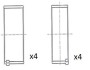 Вкладыши шатунные Psa 2.0HDI DW10A/B Sputer Fischer Automotive One (FA1) BB2069STD (фото 1)