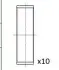 Вкладыши шатунные VW Crafter/T5 2.5 TDI 03-11 (+0.25) Fischer Automotive One (FA1) BB2073025 (фото 1)