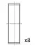 Вкладыши шатунные FORD 1.6 ZETEC Fischer Automotive One (FA1) BB2084STD (фото 1)
