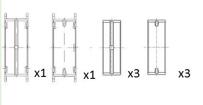 Підшипник колінчастого вала Fischer Automotive One (FA1) BM1013STD