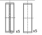 Вкладыши коренные STD Ford/PSA 1.4D/1.6 D 03- Fischer Automotive One (FA1) BM1023STD (фото 1)