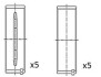 Вкладиш колінвалу Fischer Automotive One (FA1) BM1057STD (фото 1)