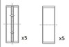 Вкладыши коренные (+0,25) Renault 2.0 dCi mot.M9R 7../8.. 06- Fischer Automotive One (FA1) BM1058025 (фото 1)