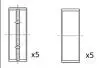 Вкладыши коренные STD Renault 2.0 dCi mot.M9R 7../8.. 1/06- Fischer Automotive One (FA1) BM1058STD (фото 1)