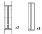 Вкладыши коренные Opel 1,3 79,1,6B 87,1,2 83-89 Fischer Automotive One (FA1) BM1065025 (фото 1)