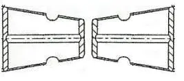 Втулки шатунів STD (к-кт 4шт) d=28mm Ford Connect 1.8TDCI Fischer Automotive One (FA1) BS4001STD