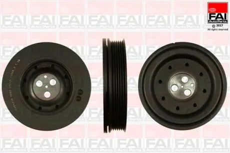 FAI FORD Шкив коленвала Mondeo 01- Fischer Automotive One (FA1) FVD1018