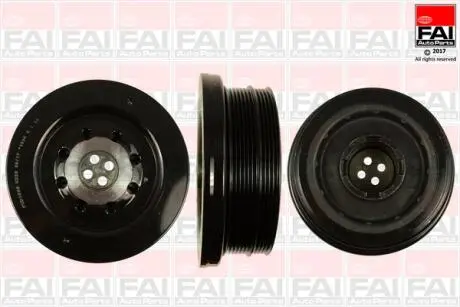 FAI BMW Шкив коленвала E46,90,60,X3,X5,X6 3.0 d Fischer Automotive One (FA1) FVD1035