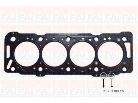 Прокладка Г/Б Psa 1.9D DW8 3! 1.3MM MLS Fischer Automotive One (FA1) HG867B