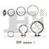 FISCHER BMW Комплект прокладок турбіни + хомут 7 (F01, F02, F03, F04) 09- Fischer Automotive One (FA1) KT100490 (фото 1)
