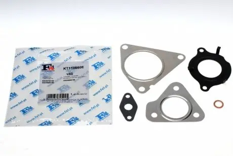 Комплект прокладок турбины Audi A4/A5/A6 2.0 TDI 04-15 FA1 Fischer Automotive One (FA1) KT110660E