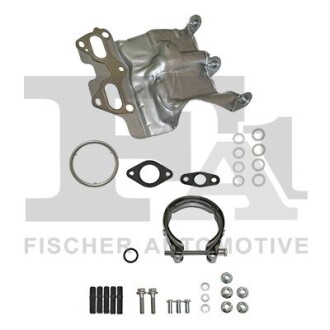 Випускний колектор, набір прокладок FIAT 500 0,9 09- Fischer Automotive One (FA1) KT330300