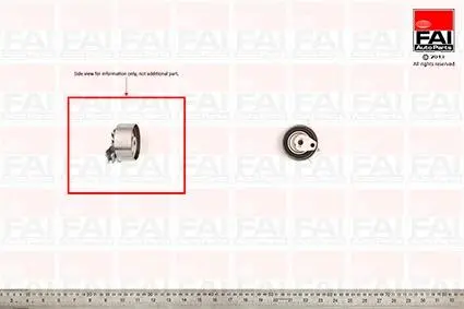 Натяжной ролик, ремень ГРМ Fischer Automotive One (FA1) T9258 (фото 1)