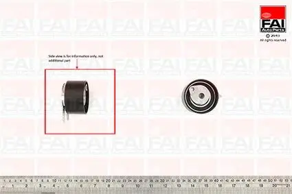 Натяжной ролик, ремень ГРМ Fischer Automotive One (FA1) T9518 (фото 1)