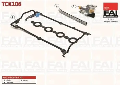 Цепь привода кулачкового вала.) Fischer Automotive One (FA1) TCK106