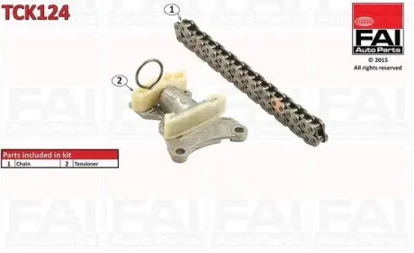 Цепь привода кулачкового вала.) Fischer Automotive One (FA1) TCK124