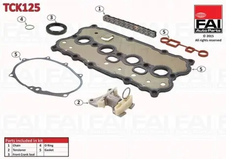 Цепь привода кулачкового вала.) Fischer Automotive One (FA1) TCK125