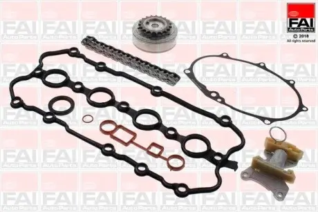 Комплект ГРМ (цепь + элементы)).VAG Fischer Automotive One (FA1) TCK127VVT