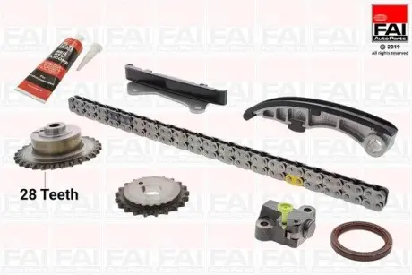 Набор ГРМ (цепь + элементы)) RENAULT MASTER II 3,0DCI Fischer Automotive One (FA1) TCK43L