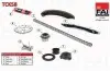 К-кт ГРМ(цепь+2 звезды+натяжник+2 лыжи) Opel Vivaro 2.0 CDTI 06.08- Fischer Automotive One (FA1) TCK58 (фото 1)