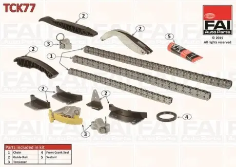 Цепь привода кулачкового вала.) Fischer Automotive One (FA1) TCK77