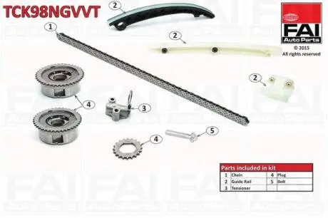 Автозапчасть Fischer Automotive One (FA1) TCK98NGVVT