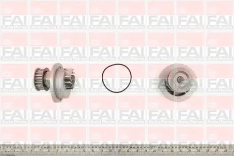 Водяна помпа Opel 1.2i/1.4i/1.6i/ Daewoo Lanos 1.2/1.4/1.5 05.97- Fischer Automotive One (FA1) WP6311